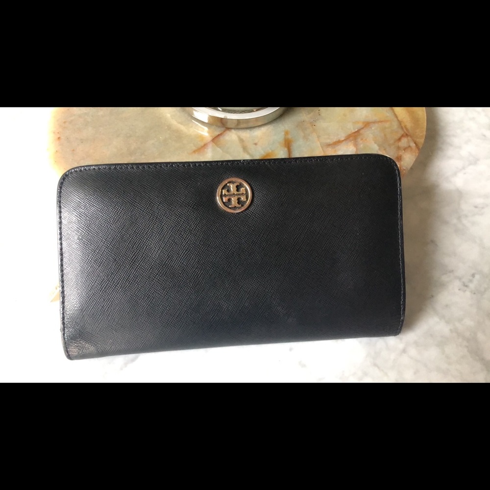 Tory Burch black wallet